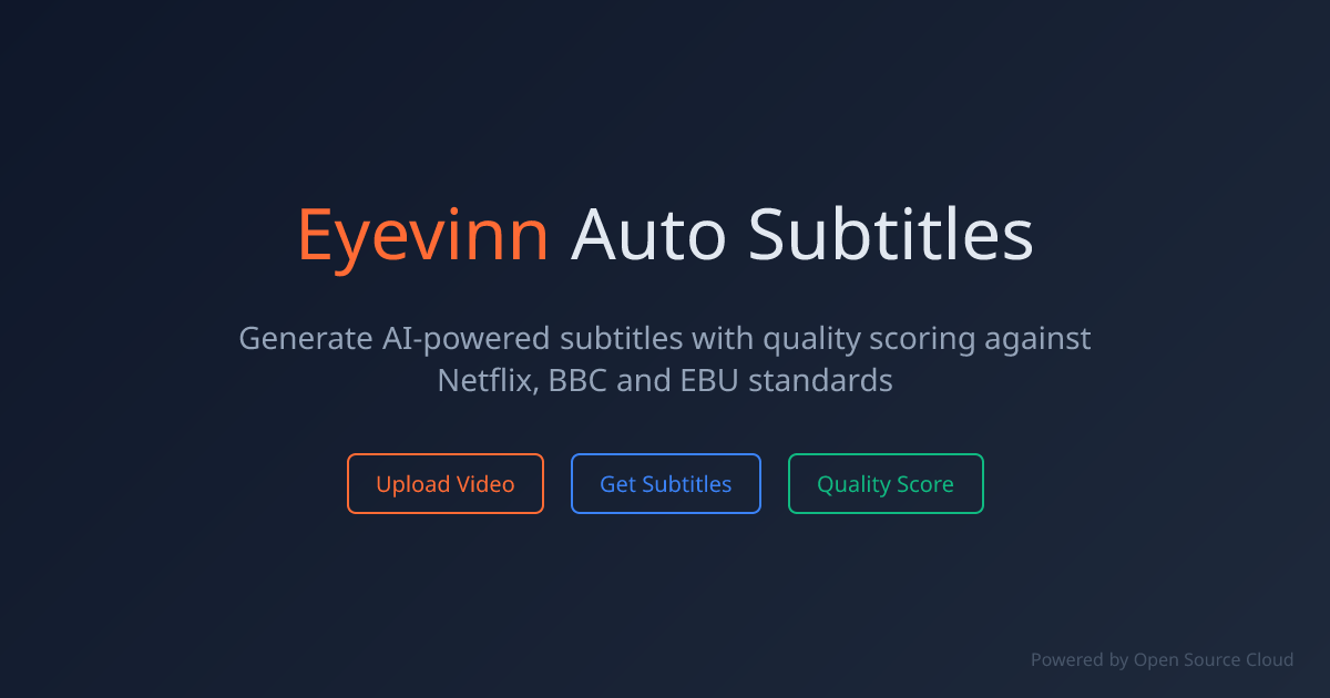 Auto Subtitles